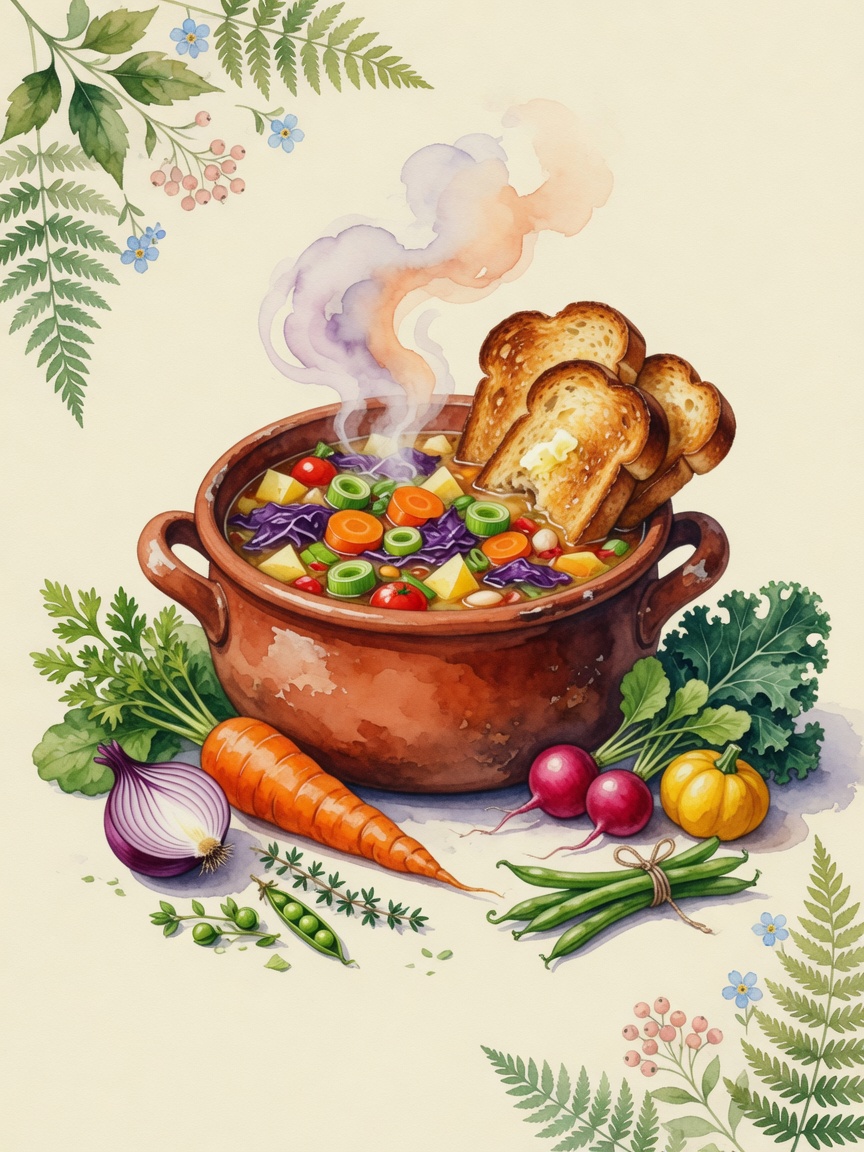 Watercolor illustration